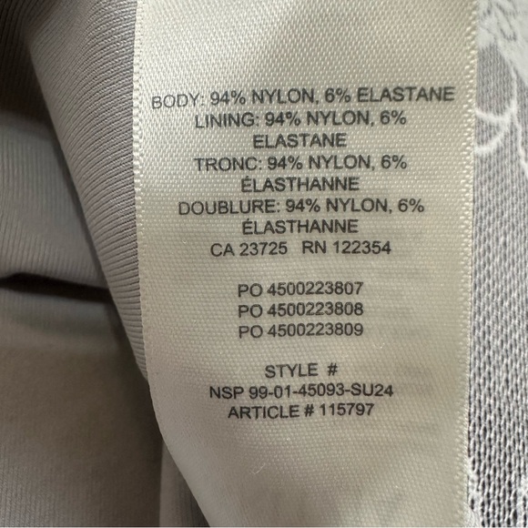 Aritzia Contour Square-neck T-shirt in Grey Sz XL - Picture 6 of 8